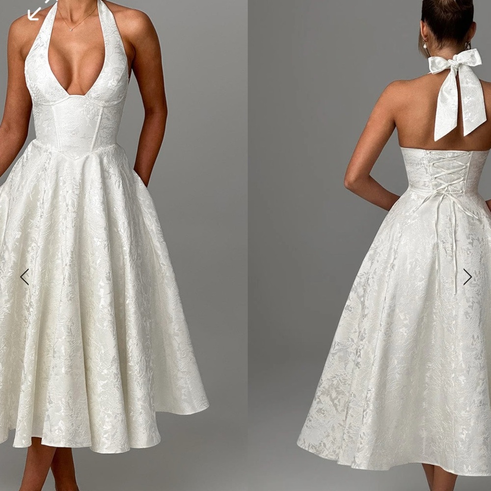 Baby boo white dress